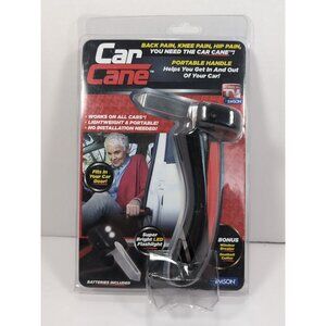 Emson The Original Car Cane – All-in-One Auto Assist Handle with Built in LED